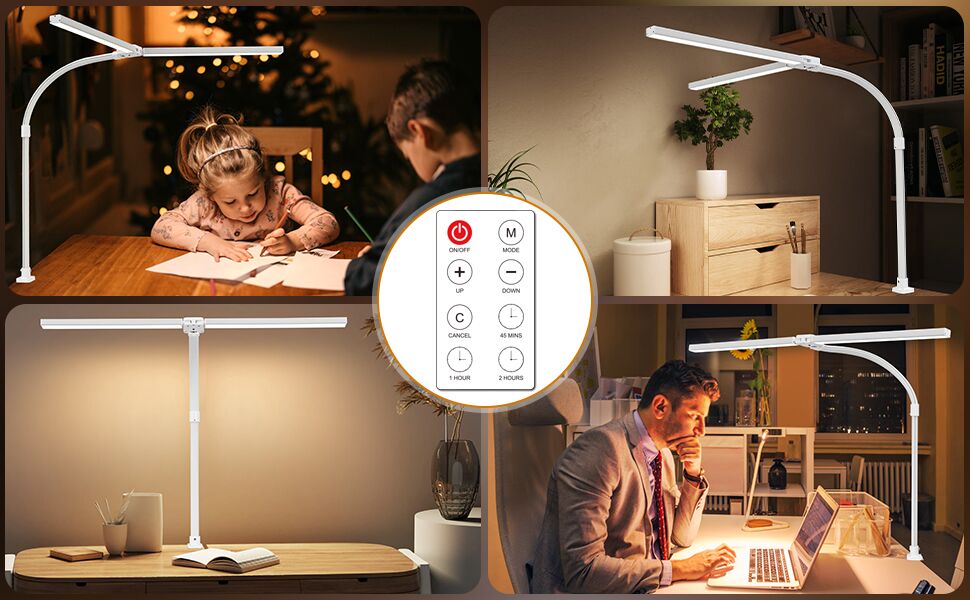 desk lamp with timer