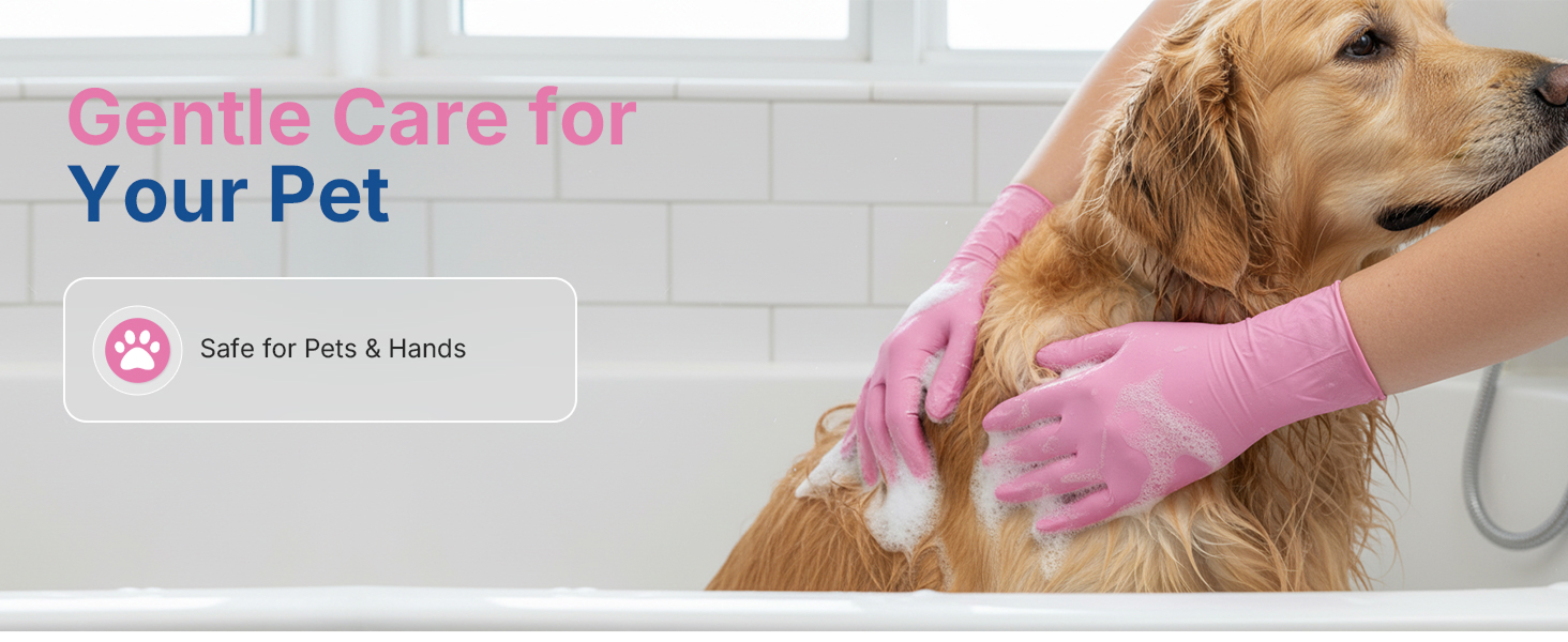 Pink Nitrile Gloves