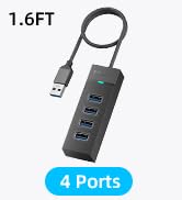 4 ports usb hub