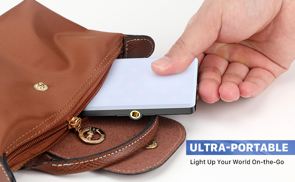 Ultra-Portable Selfie Light for Every Occasion