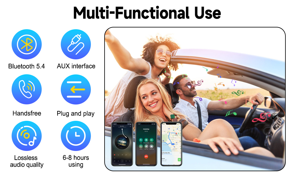 aux to bluetooth