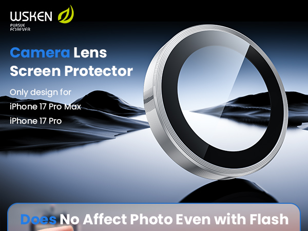 17 pro max camera lens protector