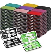 Manicure Kit Bulk, Nail Clippers Set Stainless Steel Fingernail Clippers Set, Sturdy Nail Tip Cut...