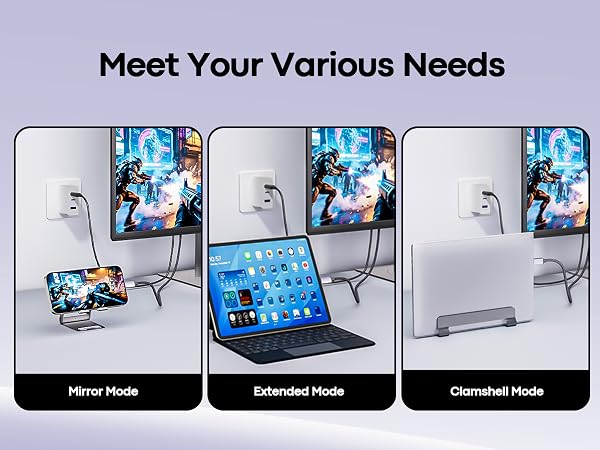 usb c to hdmi 2.0 cable mirrors modes