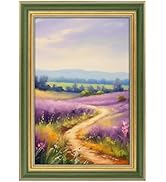 Golden State Art,8x12 Ornate &amp; Antique Photo Frame for 8 x 12 Picture, Real Glass Wall Display, C...