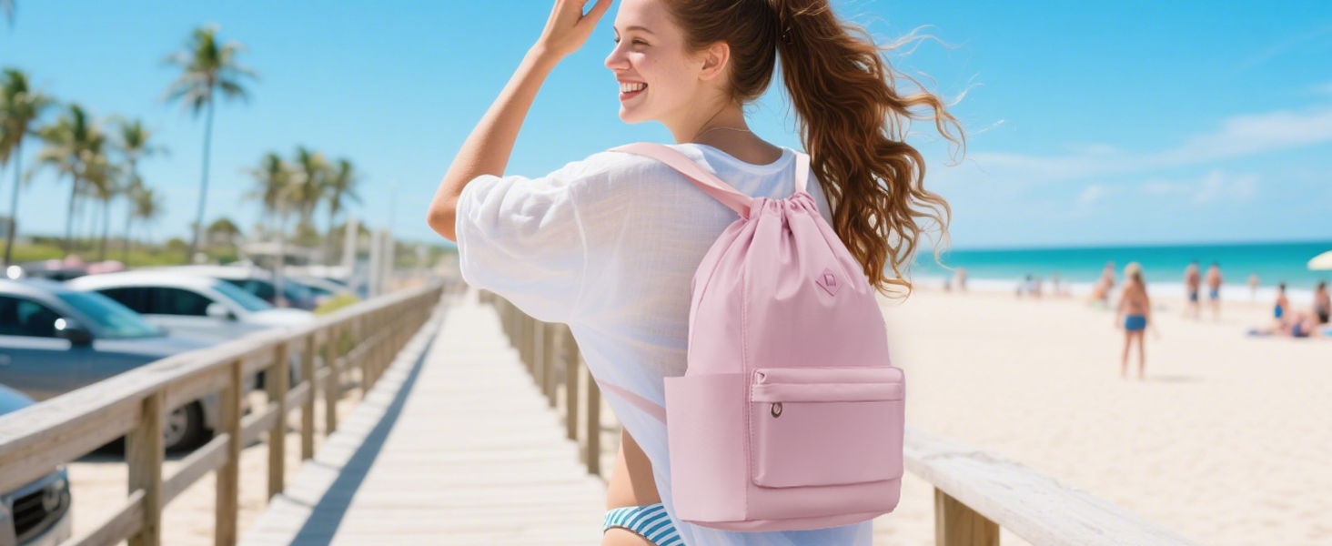 beach backpack