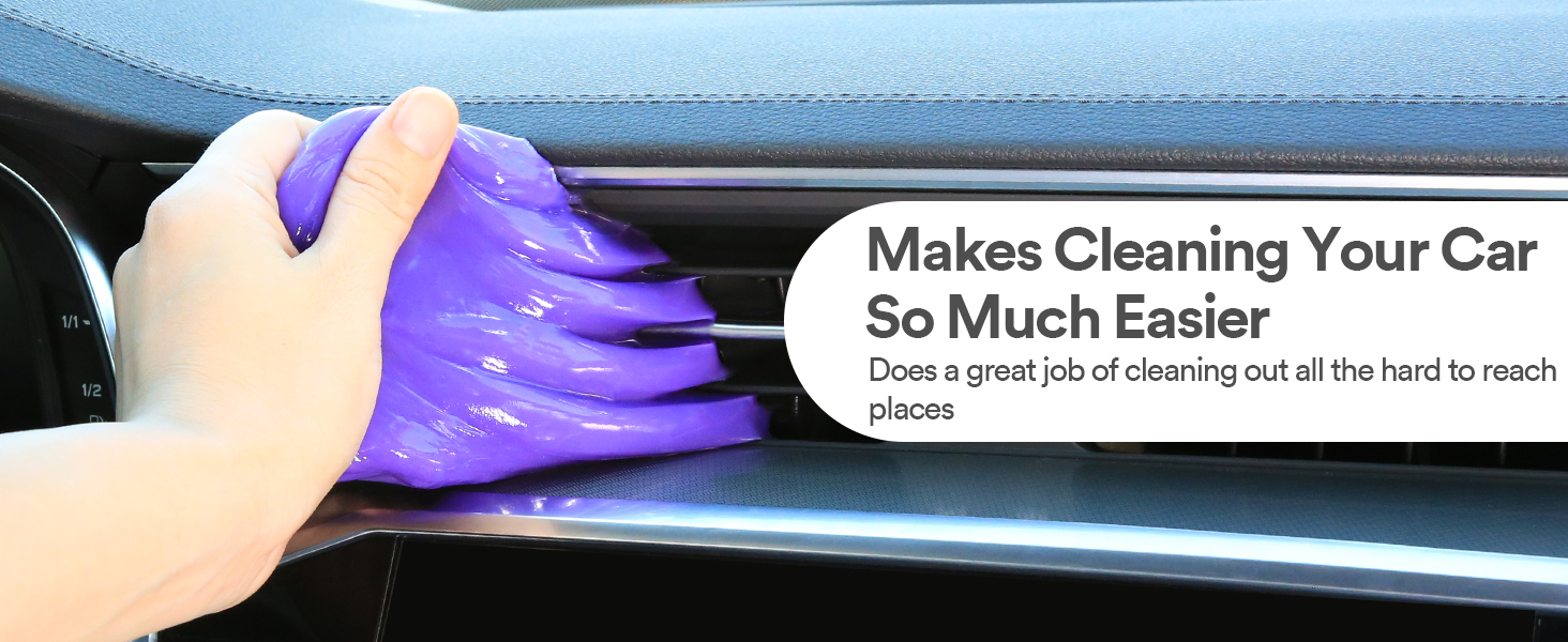 Car Cleaning Gel Purple