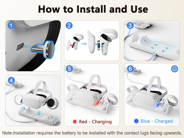 quest2 headset charging station