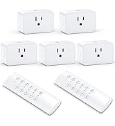 G-Homa Remote Control Outlet, Wireless Electrical Outlets Switch Plug for Household Appliances, C...