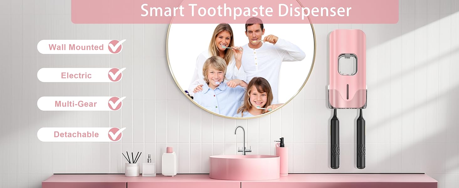 electric toothpaste dispenser