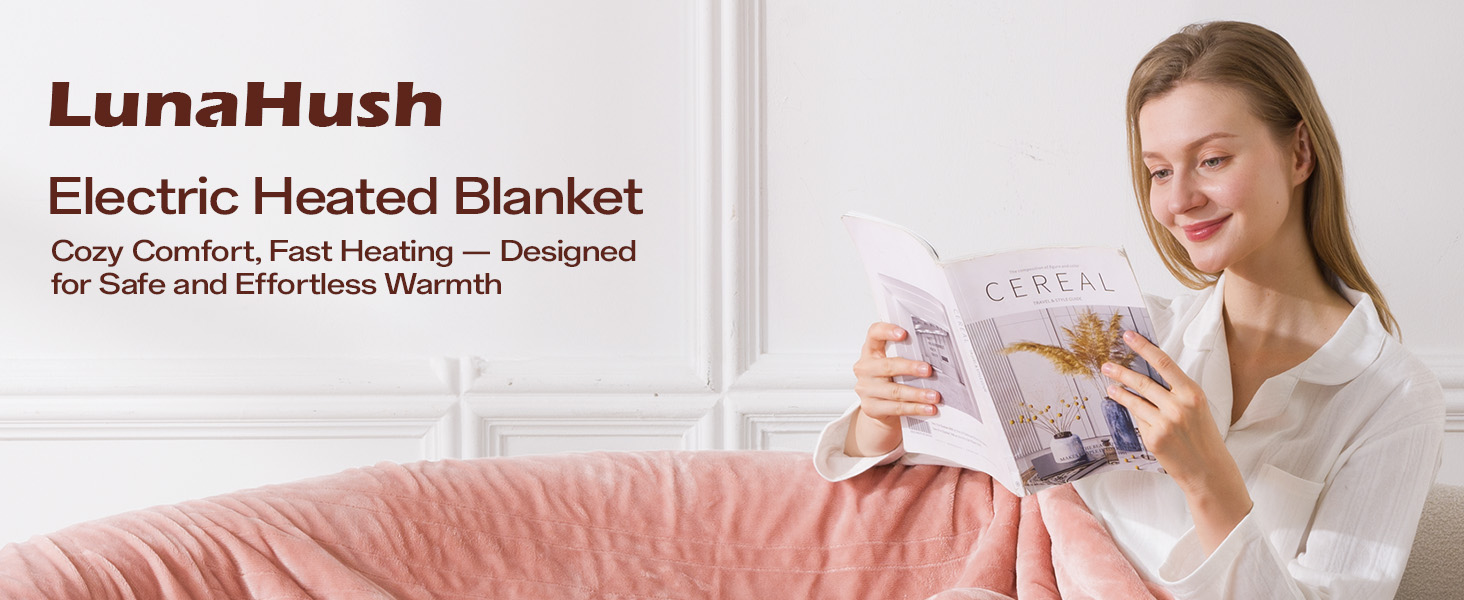 Heated Throw Electric Blanket