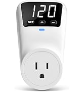 BSEED Voltage Protector Electronic Surge Protector Outlet, 1800W Wall Surge Protector for Refrige...