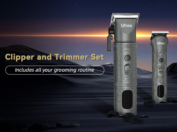 ufree clippers and trimmers set