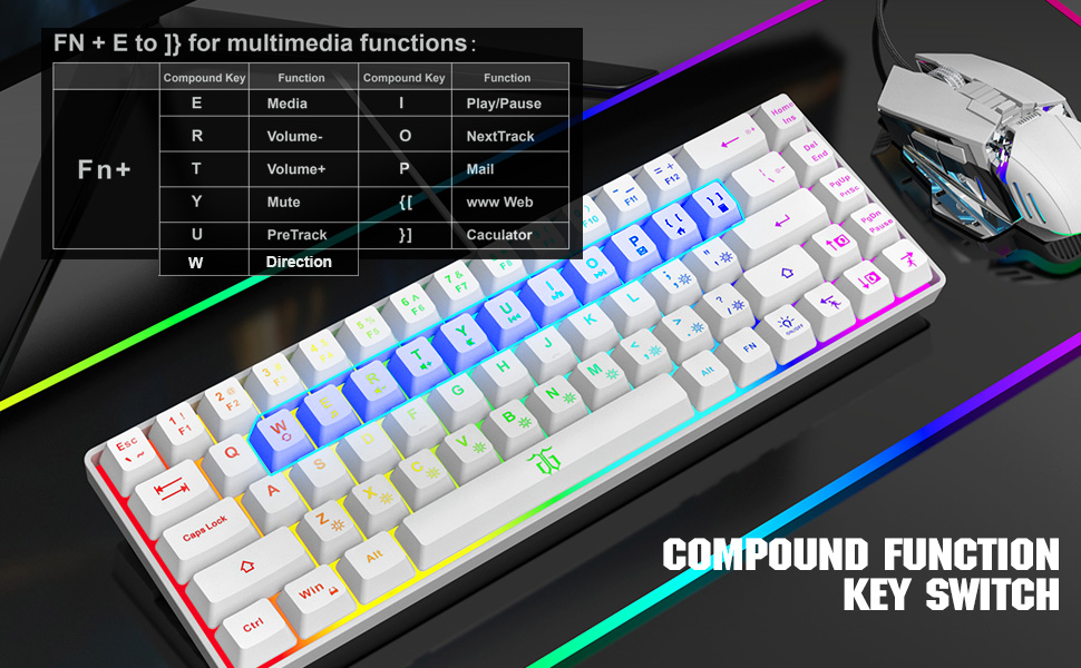 65 percent gaming keyboard