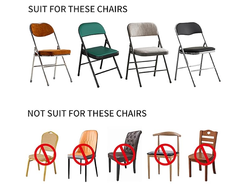 Stretch Spandex Folding Chair Covers