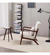 Ywin Mid Century Modern Accent Chair and Coffee Table Set, WVintage Luxury Style Leisure Chair&amp; C...