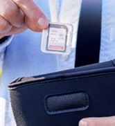 Kiorafoto 24 PCS Multi-Color Clear Plastic SD Card Case Holder for 24 SD SDXC SDHC Cards, Transpa...