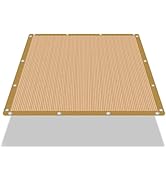 90% Shade Cloth Sun Shade Fabric Privacy Screen Shade Cover for Patio Garden Pergola Shade Cover ...