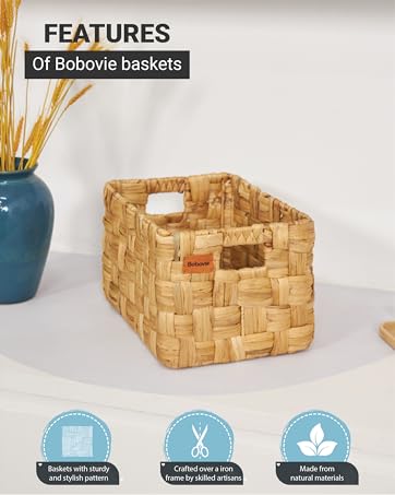 bathroom wicker storage