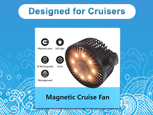 magnetic cruise fan