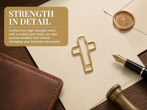 cross paper clips