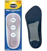 Dr. Scholl's Tri-Comfort Insoles - for Heel, Arch Support and Ball of Foot with Targeted Cushioni...