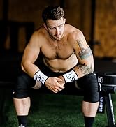 Element 26 Knee Wraps for Weightlifting - Compression Wrap Knee Support for Working Out, Powerlif...
