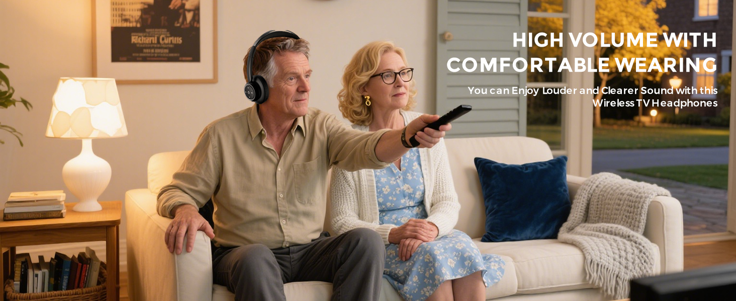 Wireless Headphones for TV5