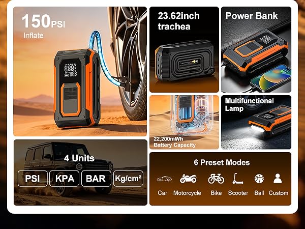 VVOLT PUMPUM Tire Inflator