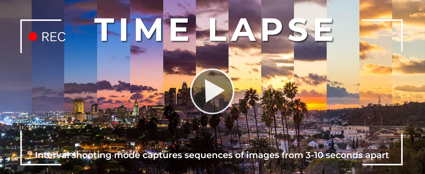 4k digital camera time lapse