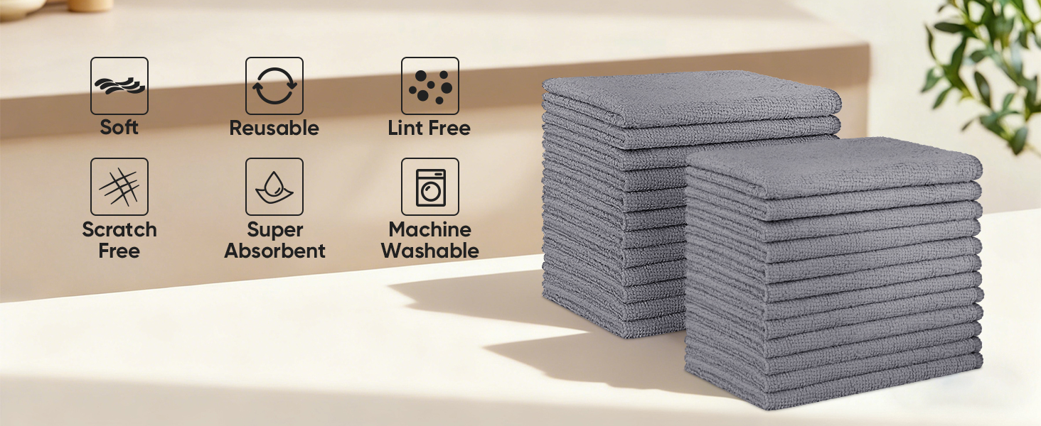 rags for cleaning house