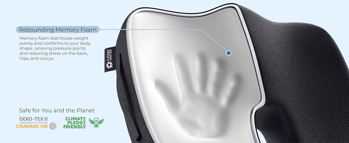 memory foam seat cushion for chair comfort sitting with foam seat cushion chair cushion foam