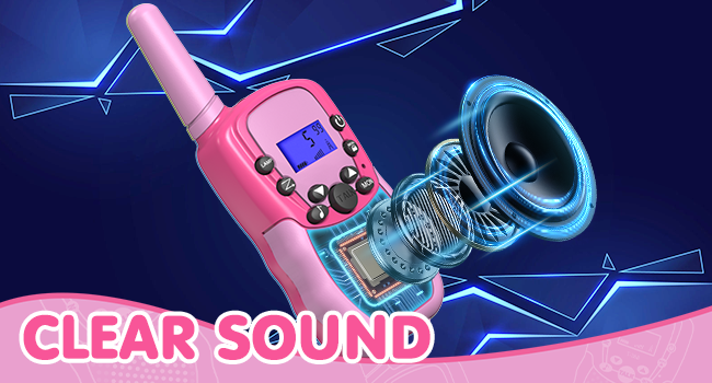 clear sound walkie talkies