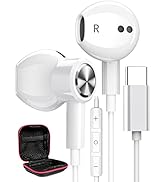 ACAGET USB C Headphones for Samsung Galaxy S26 Ultra S25 S24 FE S23 S22 A57 Wired Earbuds for iPh...