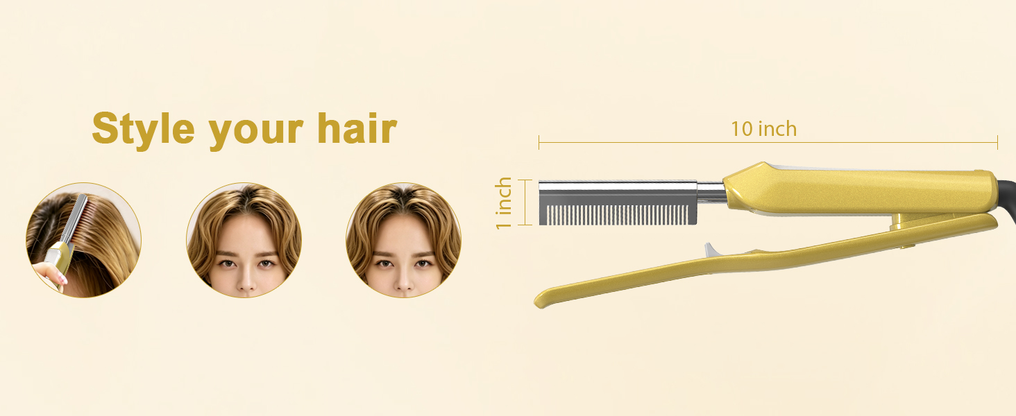 style your hair