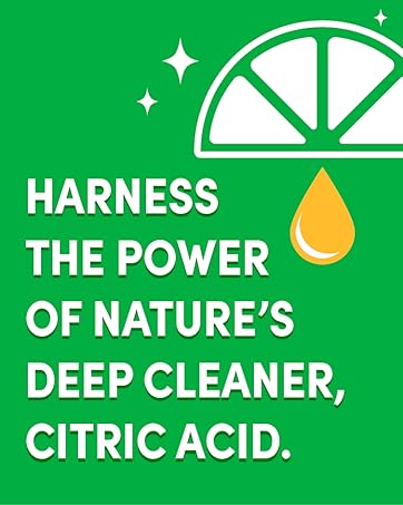 Harness the power of nature&amp;#39;s deep cleaner, citric acid