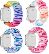 4 Pack Kids Scrunchie Bands Compatible with Gizmo Watch 3 2 1/Gabb Watch 3e 3 2 1/Sync UP Watch/C...