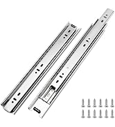 LONTAN Full Extension Ball Bearing Drawer Slides 8 10 12 14 16 18 20 22 24 Inch Heavy Duty Side M...