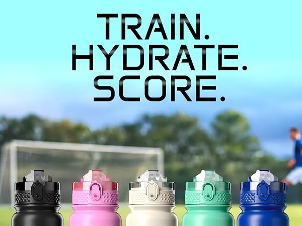 water bottle stainless steel metal aluminum bottles 20oz 20 oz small insulated travel botella de agu