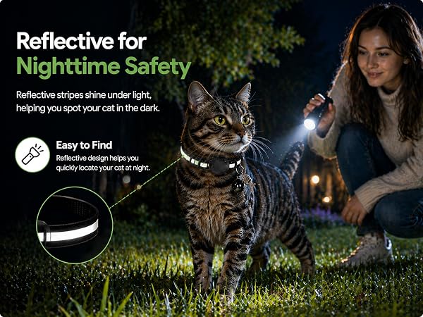 Pet Tracker,GPS Collar for Cats