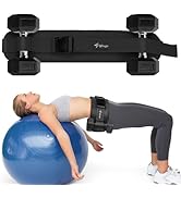 Exercise Hip Thrust Belt - Dumbbell Hip Thrust Belt - Premium Microfiber Leather Thickened &amp; Wide...
