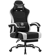 Homall Gaming Chair Video Game Chair with Massage Lumbar Support &amp; Footrest Ergonomic Computer Of...