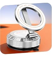 visnfa Car Phone Holder for Magsafe, [105+LBS Suction &amp; 3800gf Magnetic] | [Easiest Mount] 360° A...