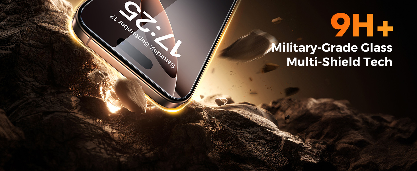 tempered glass iphone 16 pro