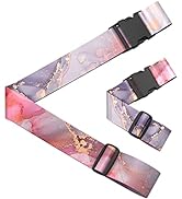 Rimilak 2 Pack Luggage Straps Suitcase Belts, Heavy Duty Adjustable Suitcase Belts Travel Bag Acc...