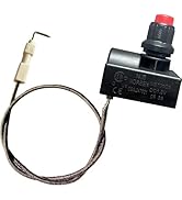 MCAMPAS Propane Electronic Pulse Gas Igniter with 400mm Electrode Ignition Cable Wire for Outdoor...