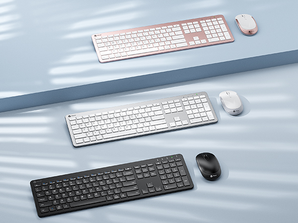 flat keyboard and mouse