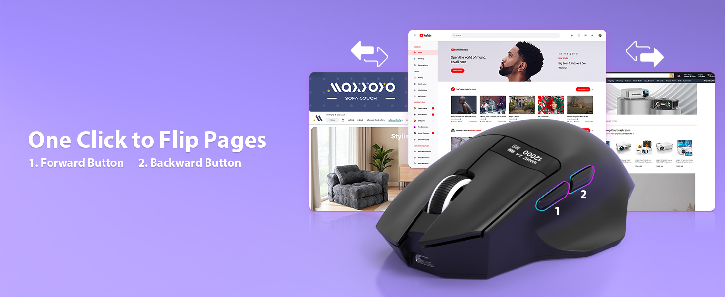 ergonomic mouse gaming