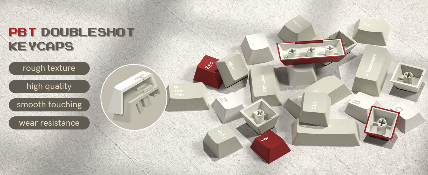 pbt doubleshot keycaps