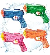 Water Gun Squirt Toy for Kids: Leakproof Super Water Guns for Kids Age 3 4 5 8 12 Boys Girls Adul...